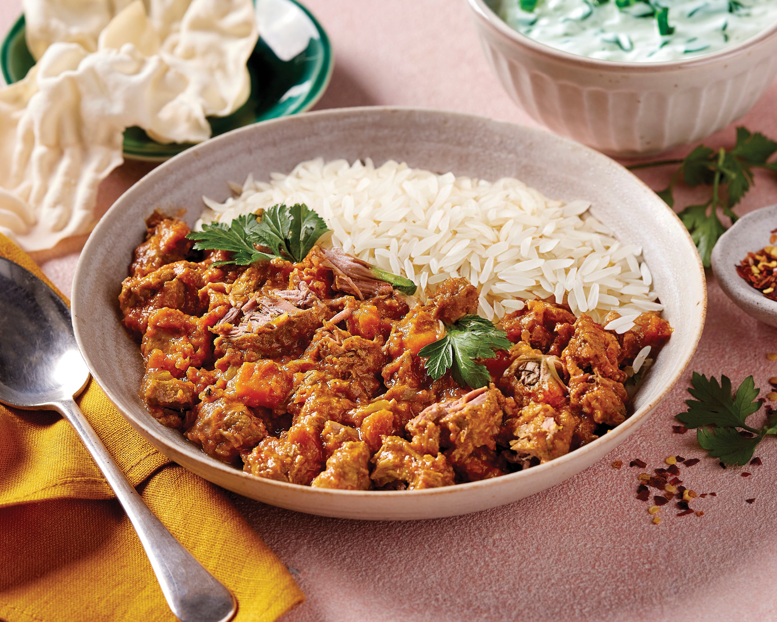 Lamb Korma with Basmati Rice